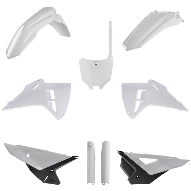 Zestaw plastików Body Kit Polisport Honda CRF 250R 25 CRF 250RX 25 CRF 450R 25 CRF 450RX 25 biały | 91599