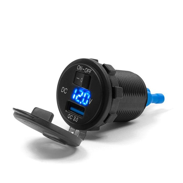 Gniazdko motocyklowe USB 3.0 - BTMUS13