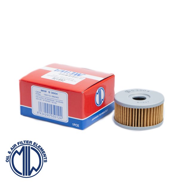 Filtr oleju Suzuki DR 350, GZ 250, VL 125/250 Intruder (HF136) (50) Miw (Meiwa) | S3004
