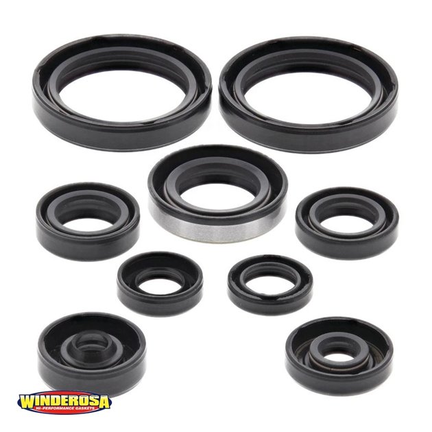 WINDEROSA (VERTEX) KOMPLET (ZESTAW) USZCZELNIACZY SILNIKOWYCH KAWASAKI KXF250 2006-2016