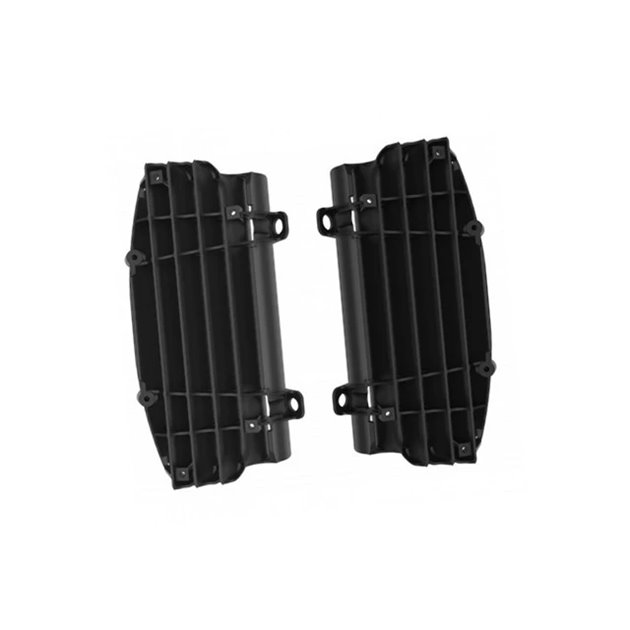 Osłony chłodnicy KTM EXC/EXCF/SX/SXF, Husqvarna TE/FE/TC/FC Czarny Polisport | 8466800002