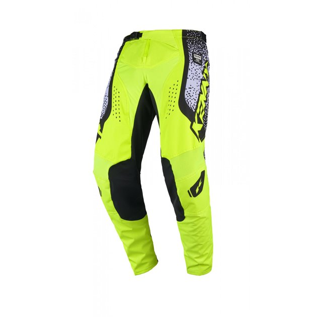 Kenny Racing Spodnie cross/enduro Force Pixel White Neon Yellow (28) | 261-6104011-2897