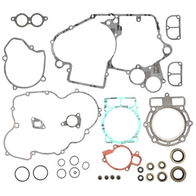 Komplet uszczelek z kompletem uszczelniaczy silnikowych KTM SX / EXC 400 '00-'02, EXC 450 '03-'07 ProX