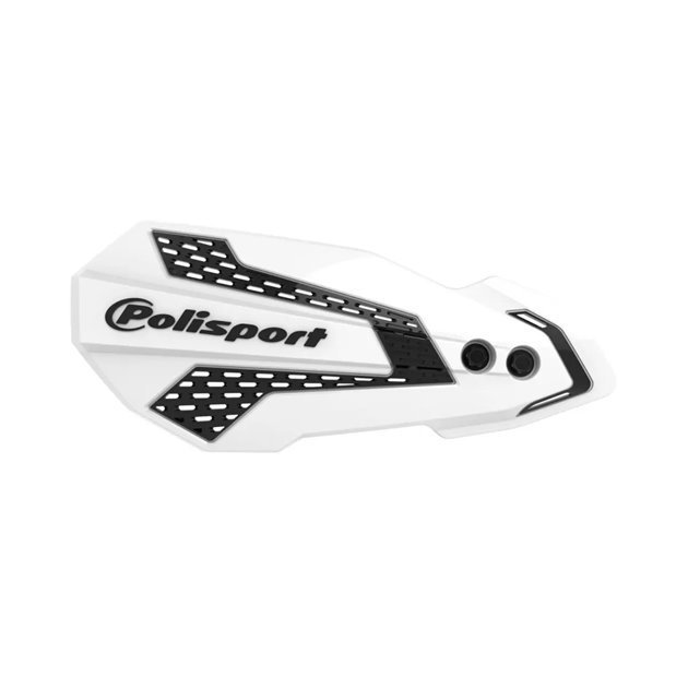 Komplet osłon dłoni Polisport MX Flow biało czarne | 8308200020