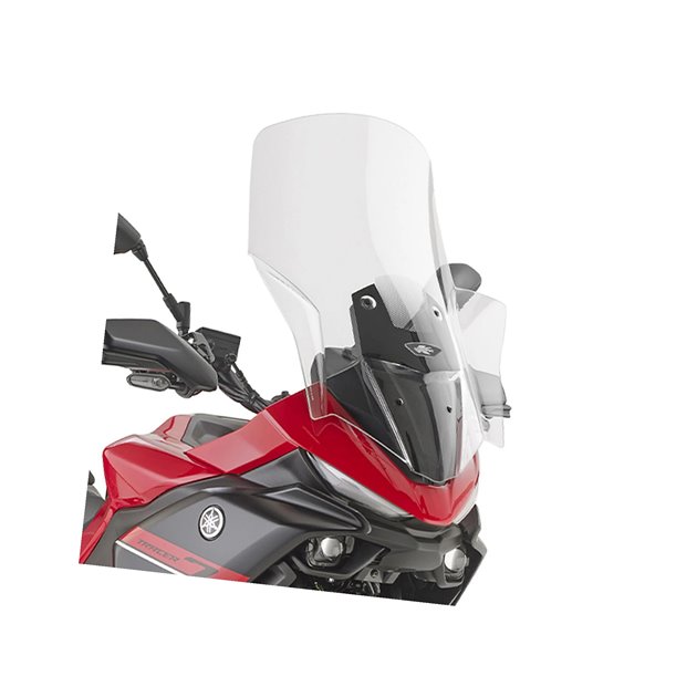 KAPPA SZYBA YAMAHA TRACER 7 2025- (64,5 CM X 49 CM) PRZEZROCZYSTA (25,5 CM WYZSZA OD ORYGINALNEJ)