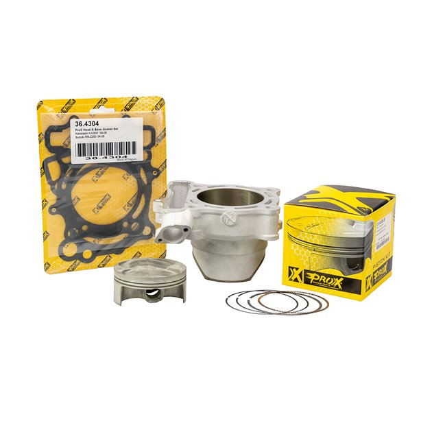 Cylinder kompletny (z tłokiem PROX, uszczelki TOP-END) Kawasaki KXF 250, Suzuki RMZ 250 Promx | PR1106KIT