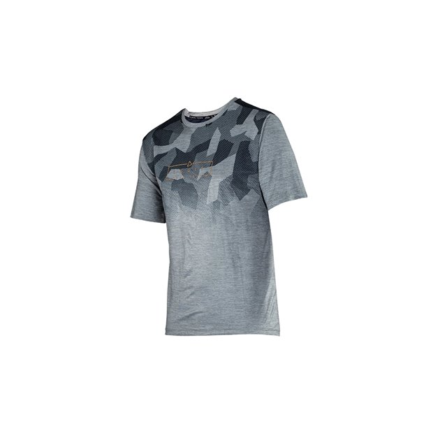 Koszulka rowerowa MTB Trail 1.0 Jersey Granite kolor szary rozmiar M Leatt | 5024130432
