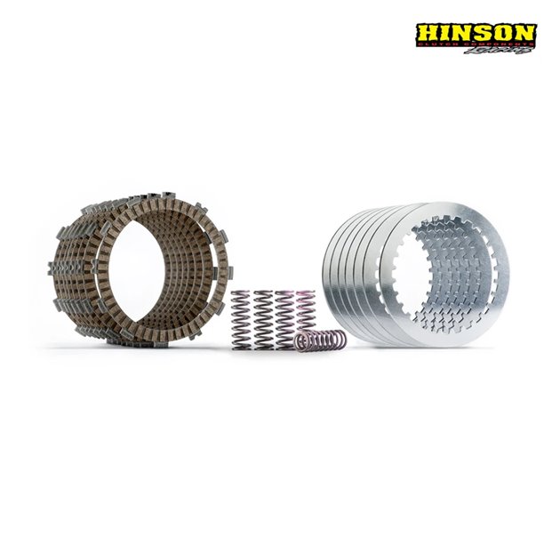 HINSON ZESTAW TARCZE SPRZĘGŁOWE Z PRZEKŁADKAMI I SPRĘŻYNAMI HONDA CRF 250R 2022-2026; CRF 250RWE 2025; CRF 250RX 2022-2026