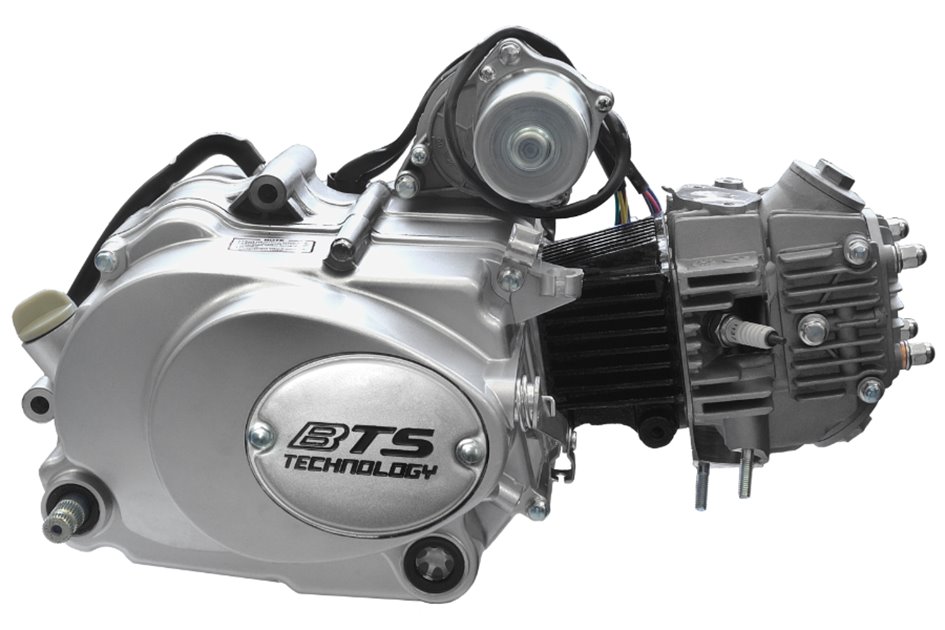 Silnik poziomy 139FMB, 70cc 4T, 4-biegowy manual, srebrny (bez oleju) 139FMB Motorower biegowy