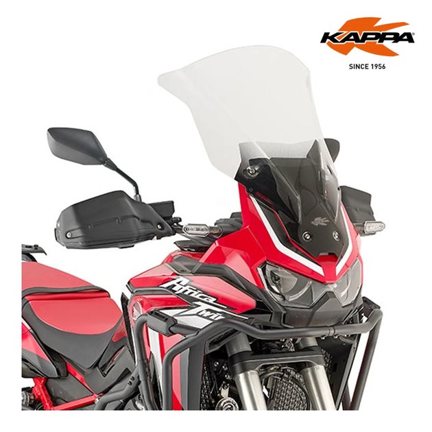 Szyba akcesoryjna Kappa Honda CRF 1100L Africa Twin 2020 57,5x45cm przeźroczysta | KD1179ST