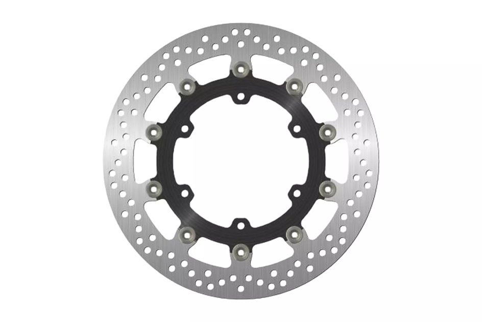 Tarcza hamulcowa przód Yamaha FJR1300 (320x132x4,5mm) (6x8,5mm) PŁYWAJĄCA (środek aluminiowy) | NG1867G