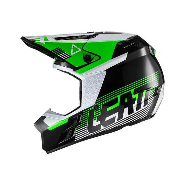 Kask MOTO 3.5 V22 Czarny L (59-60cm) Leatt | 1022010203