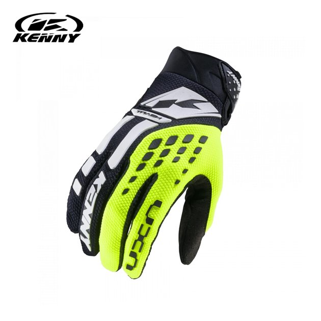 Kenny Racing Rękawice Cross/Enduro Track Junior Neon Yellow L(6 lata) | 251-2803202-0497
