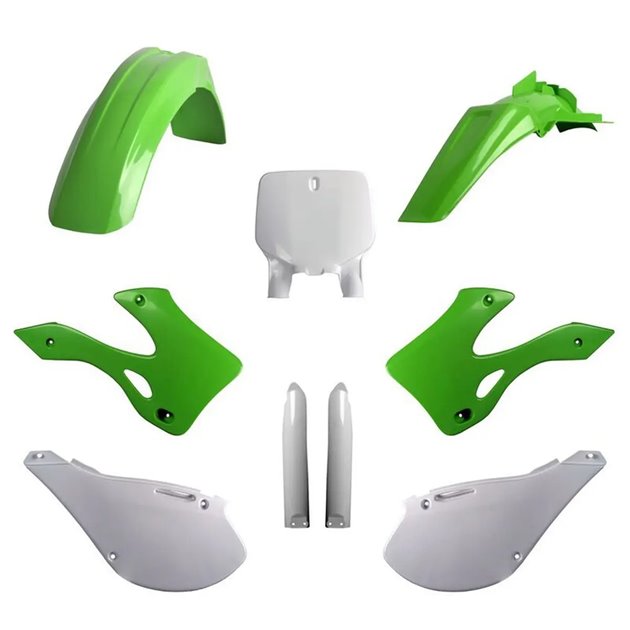 Zestaw plastików Body Kit Polisport zielony OEM | 91477