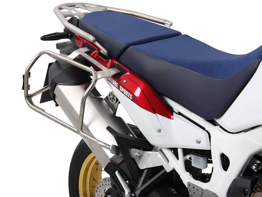 Stelaż kufrów bocznych XplorerCutout + kufry Xplorer Honda CRF 1000L Africa Twin 2018-2019 Hepco Becker | 6519512 00 22-00-40