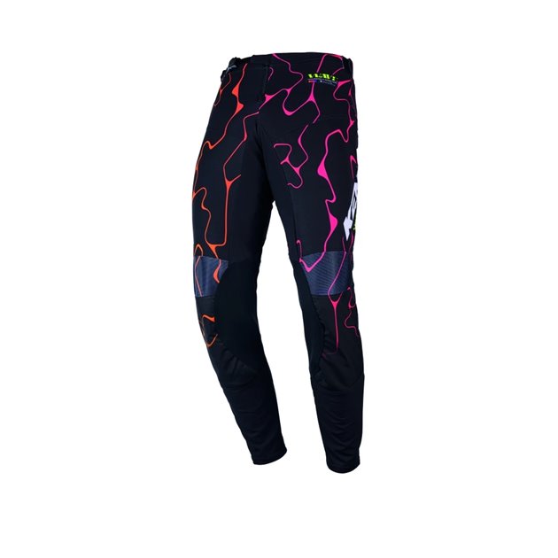 KENNY RACING SPODNIE CROSS/ENDURO PERFORMANCE KID/JUNIOR/DZECIĘCE WAVE BLACK KOLOR CZARNY ROZMIAR 22 (6 LAT) | 261-6104012-2209