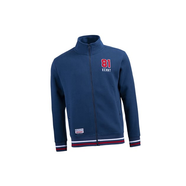 Bluza Kenny Racing Academy Cardigan niebieski XXL | 231-4603030-58