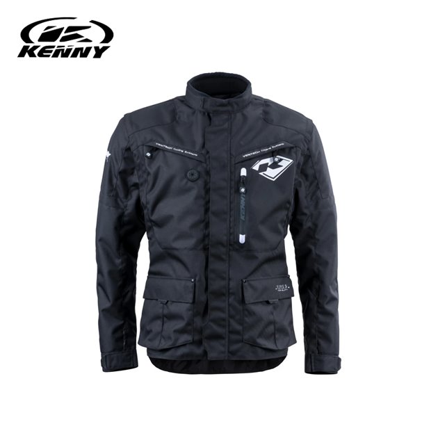 Kurtka Adventure/Enduro Titanium Black Biały XL Kenny Racing | 231-3701011-5709