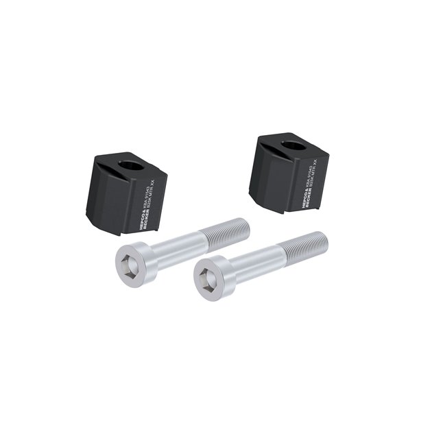 Podwyższenie kierownicy 25 mm czarne do KTM 890 SMT 2023-2026 Hepco & Becker | 42357655 25 01