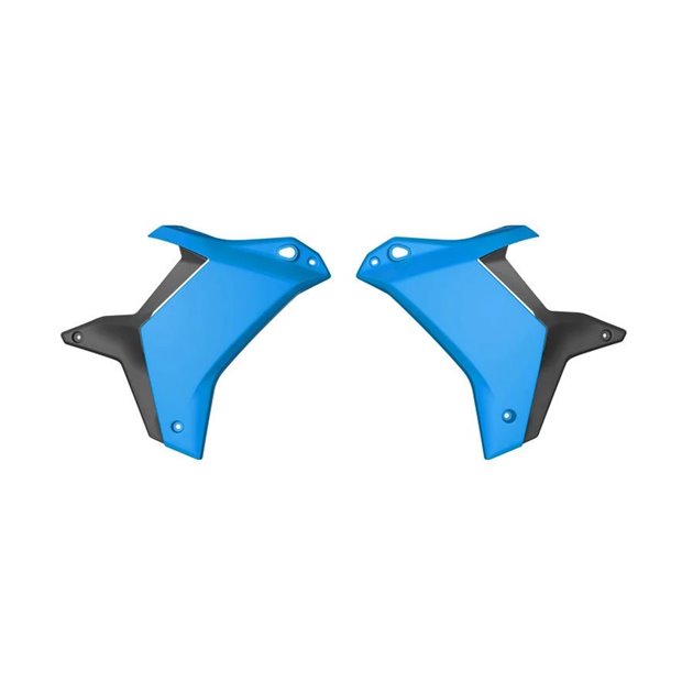 Osłony chłodnicy (lewa/prawa) Yamaha T7 Tenere 700 Jasny Niebieski Racetech | CVT7AZNR025
