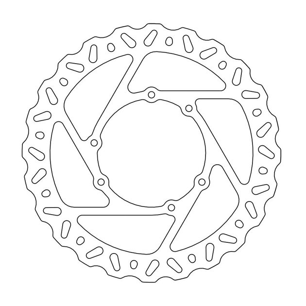 TARCZA HAMULCOWA PRZÓD NITRO 260MM HONDA CRF 250/450 04- MOTO-MASTER