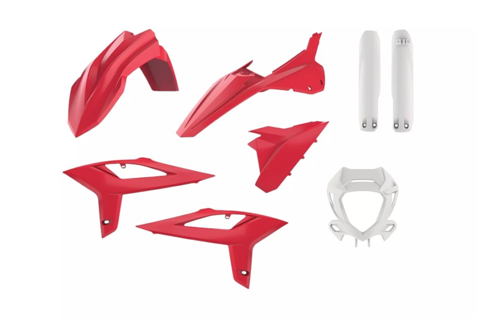 Zestaw plastików Body Kit Polisport Race Edition czerwony | 91024