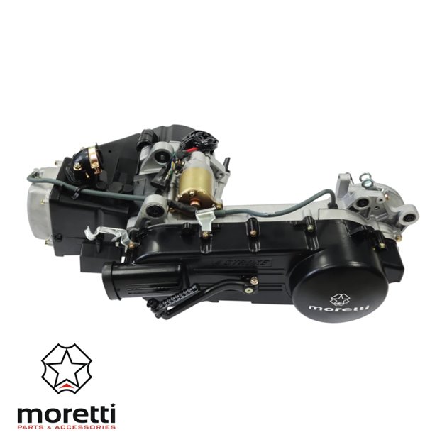 Silnik skuter 125cc 4T 152QMI Automat, czarny Moretti