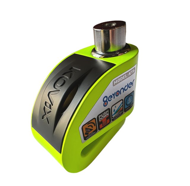 Blokada tarczy KOVIX KT6 z alarmem + LOKALIZATOR GPS GRATIS