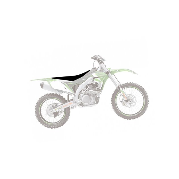 BLACKBIRD SIEDZENIE KOMPLETNE KAWASAKI KXF 250 2013-2016; KXF 450 2012-2015 STANDARD PYRAMIDE KOLOR CZARNY