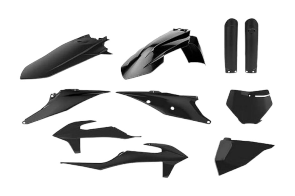 Zestaw plastików Body Kit Polisport czarny | 91014