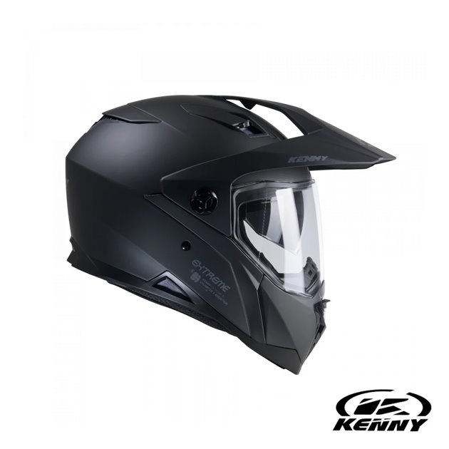 Kask Dual Adventure Extreme Solid Matt Black S (55-56 cm) Kenny Racing | 251-0405021-54