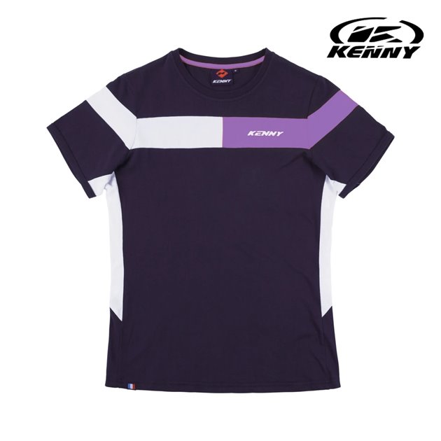 Koszulka T-Shirt Kenny Racing Racing Woman damska niebieski/fioletowy / biały XL | 251-5006032-5720