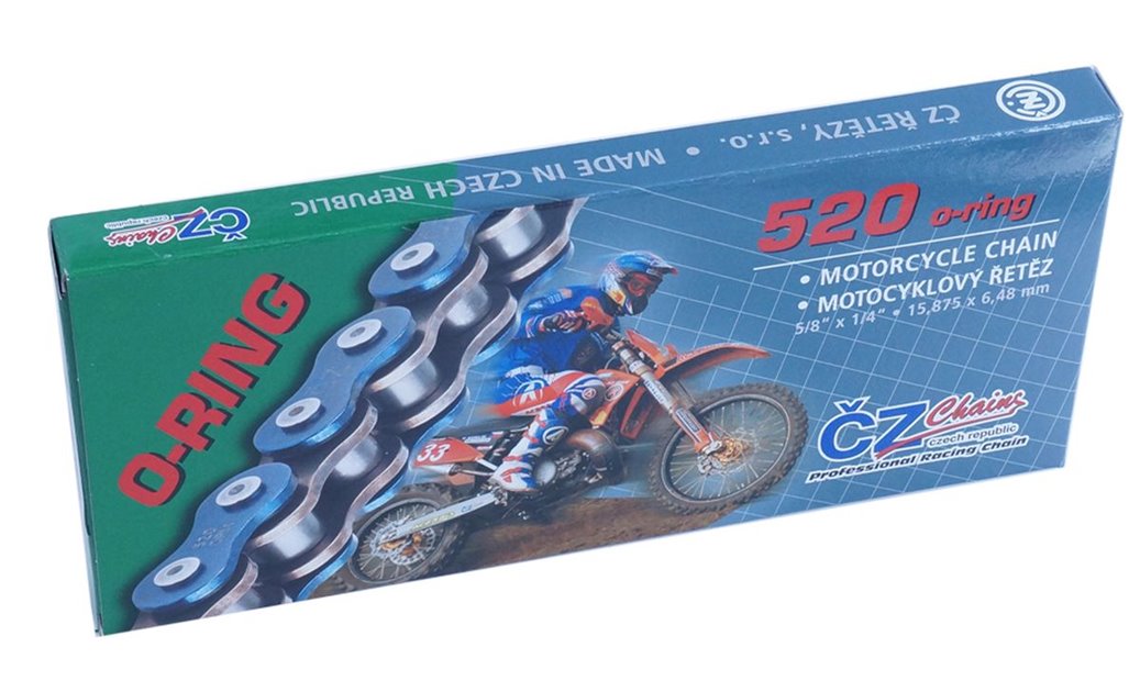 Łańcuch napędowy 520 RDO (110 ogniw) O-RING do 450 CCM (33,8 KN) CZ | CZ520RDO110