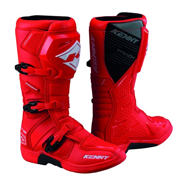 Buty Cross/Enduro Track T2 Red Czerwony 47 Kenny Racing | 261-7103010-4701