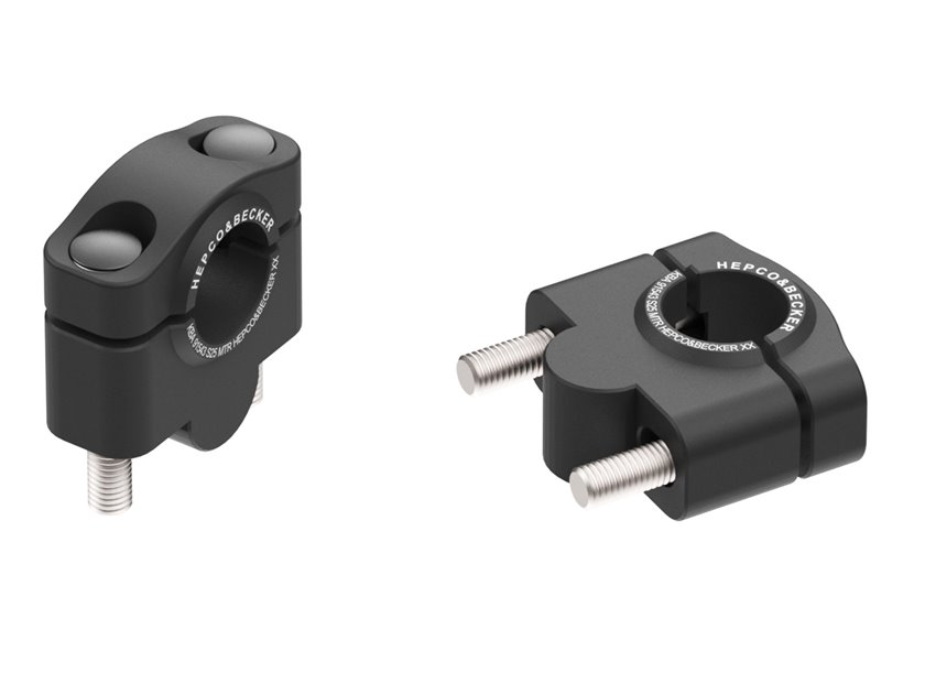 Podwyższenie kierownicy Yamaha Tracer 7 / GT 2021-2026 (25 mm, czarne) Hepco & Becker | 42304568 25 01