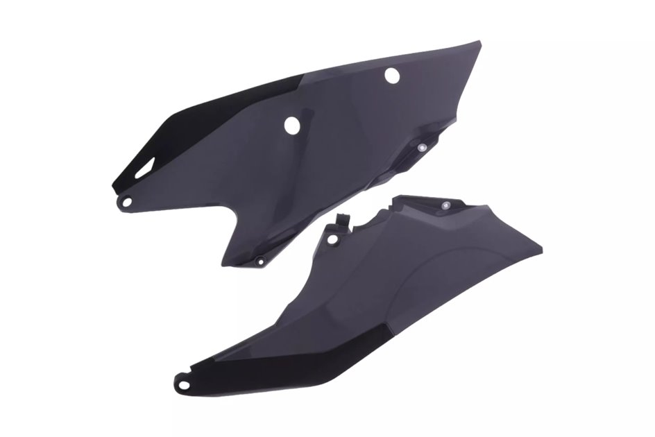 Komplet plastikowych osłon bocznych Polisport szary | 8473900008