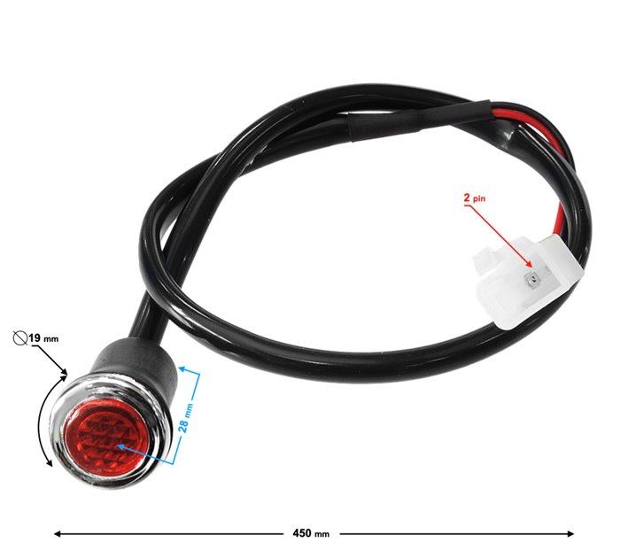 Czujnik biegu wstecznego Barton Pentora 125cc Quad
