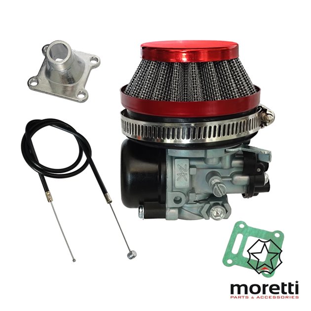 Gaźnik pocket bike kpl, Mini Cross Quad Moretti