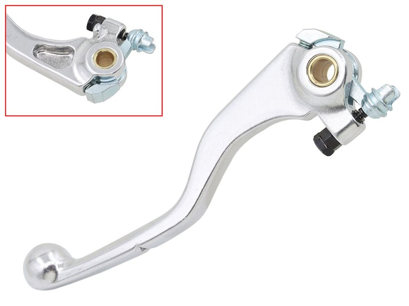 Dźwignia sprzęgła Honda CRF 250 RWE, CRF 450 R/RX/RWE Kolor srebrny PSYCHIC | MX-08651-1