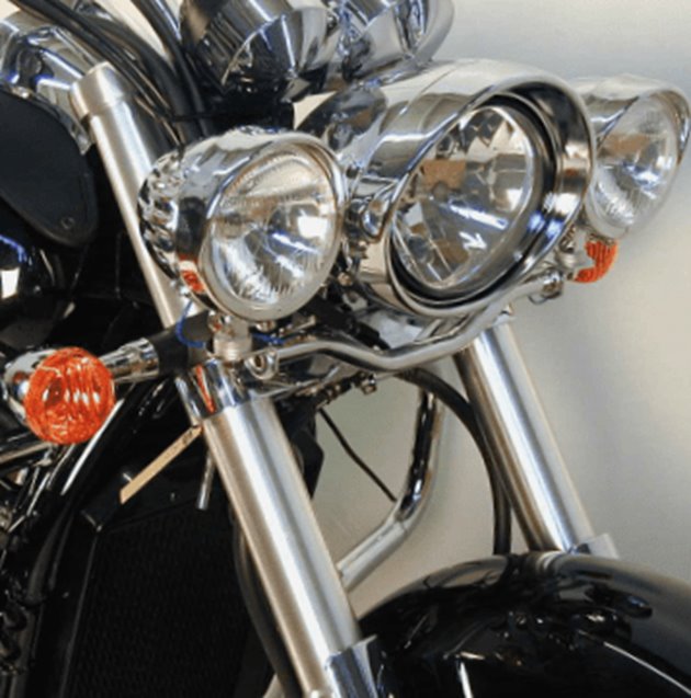 Moto Guzzi California EV/Touring/Jackal/Special 01- zestaw lamp bocznych, dodatkowych
