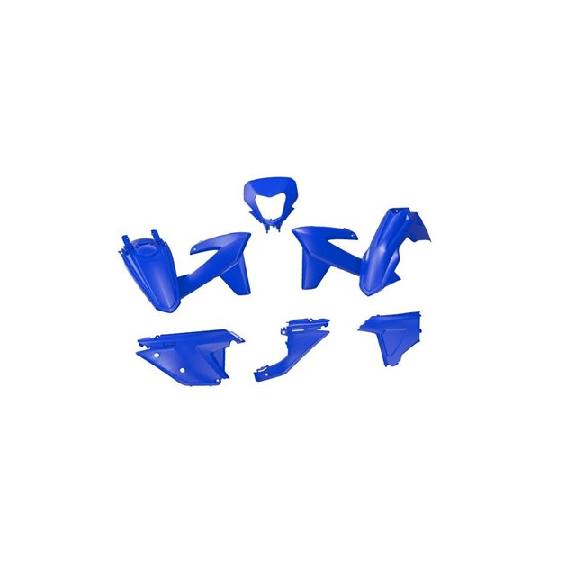 Komplet plastików Sherco SE/SEF 125/250/300/450/500 Niebieski RACETECH | KITSHE-BL0-025