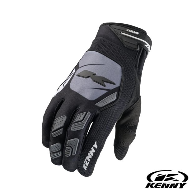 Rękawice Cross/Enduro Safety Black XS Kenny Racing | 251-2905011-0709