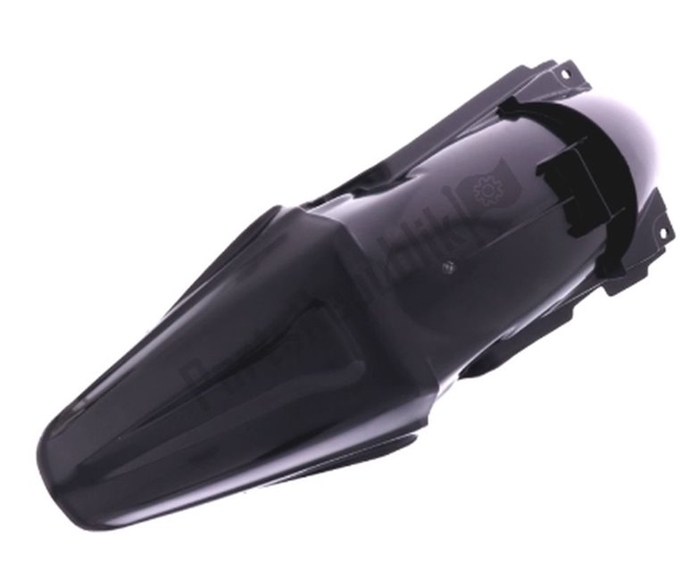 Błotnik tył Kawasaki KX 125/250 Czarny Polisport | 8595000002