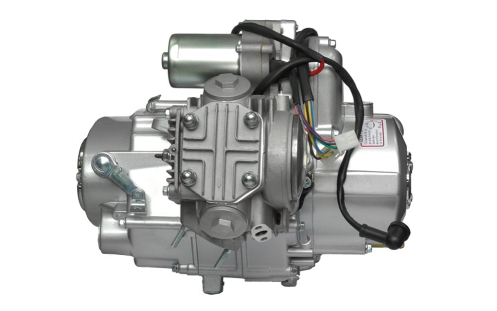 Silnik poziomy 139FMB, 70cc 4T, 4-biegowy manual, srebrny (bez oleju) 139FMB Motorower biegowy