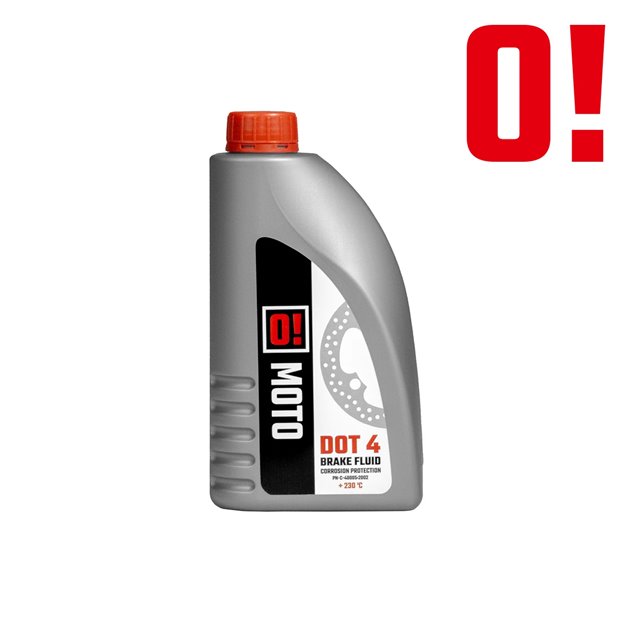 Płyn hamulcowy DOT-4 O! Brake Fluid 910g Omoto | OM0006-910