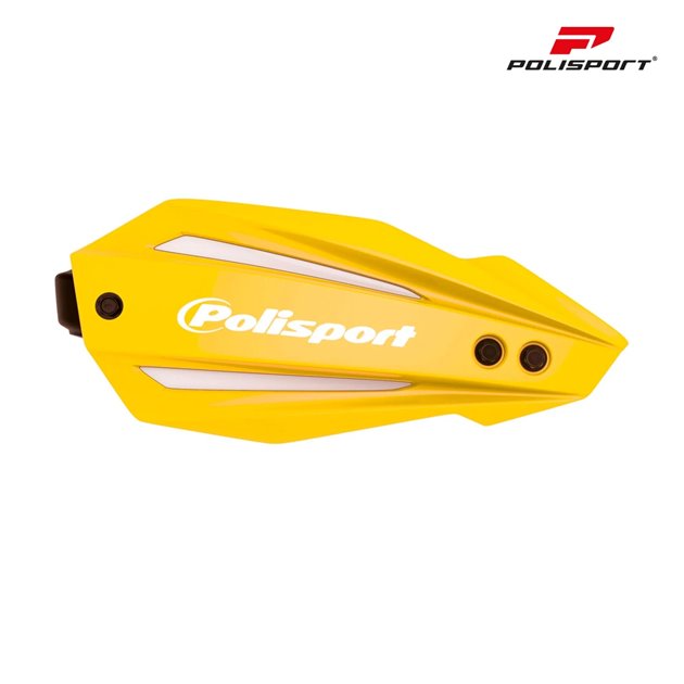Osłony rąk (handbary) Bullit Full Wrap Around z uniwersalnym zestawem montażowym 22/28 żółty Polisport | 8308600009