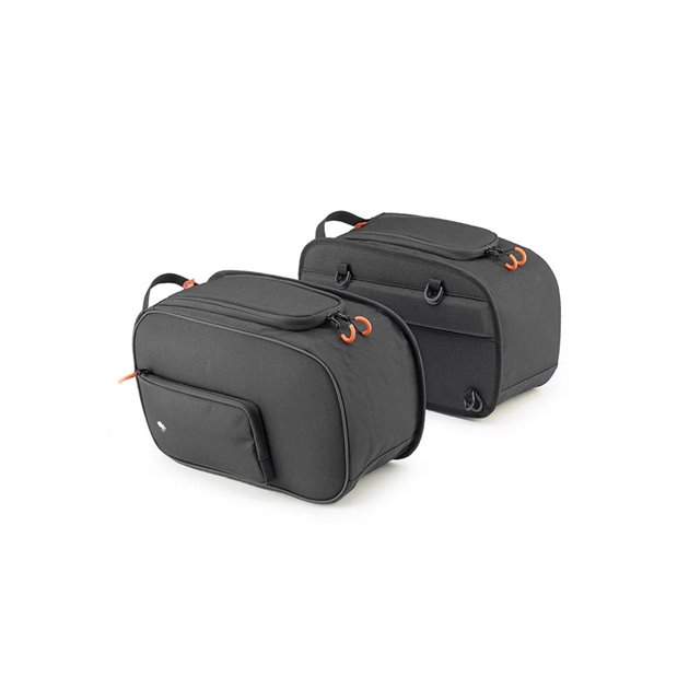 Torby sakwy boczne 17L Stryker Range czarne Kappa | ST105