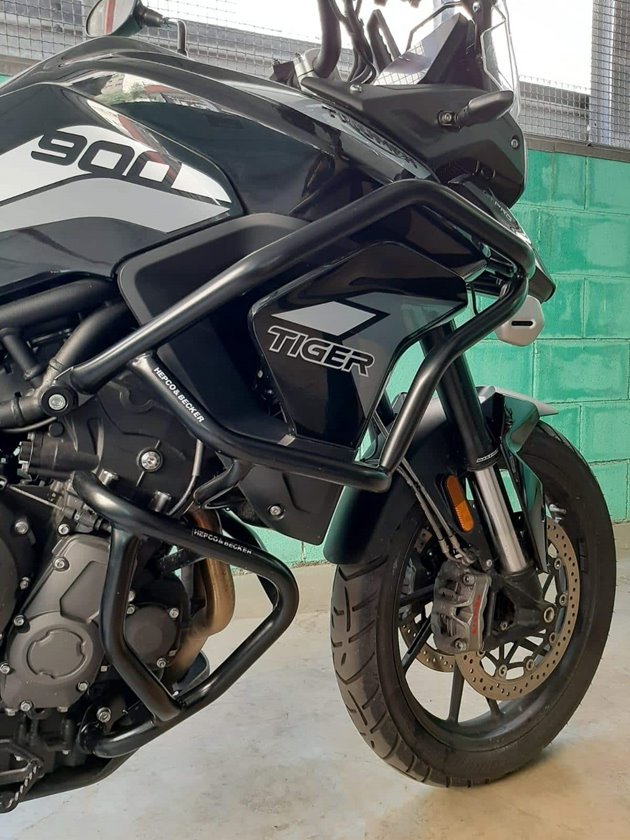 Gmole górne (zbiornika) Triumph Tiger 850 Sport 2021-2024 Hepco Becker | 5097613 00 01