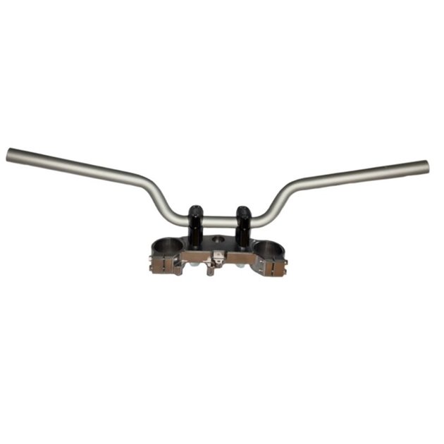 BIKETEC KIEROWNICA STALOWA YAMAHA MT 07 (2014-2017) KOLOR SREBRNY (WZÓR OEM: 1WS-26111-00-00), (0308070000)