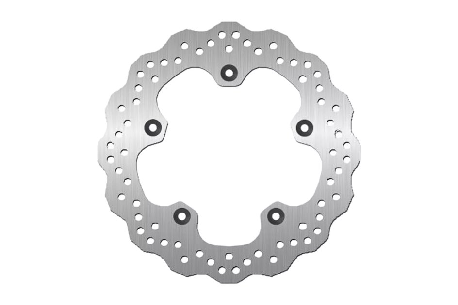 Tarcza hamulcowa tył BMW F 650/700/800GS, K1200, R1200 (265x136x4,5mm) (5x10mm) Wave | NG1045X